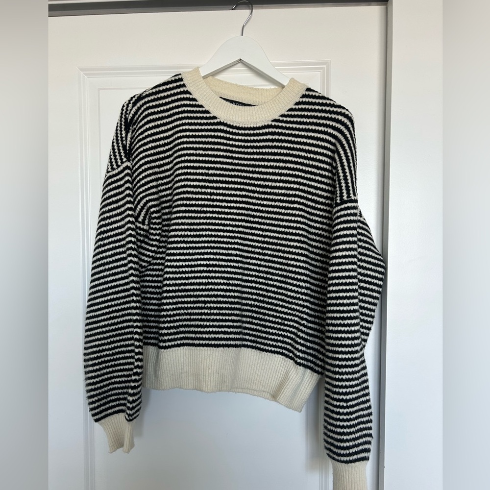 Black and White Sweater